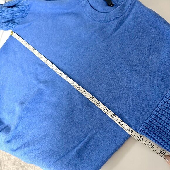 Zesica Cable Knit Sleeve Sweater - Picture 8 of 9